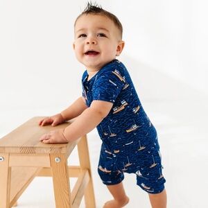 Kiki + Lulu Shorties - Sailboats